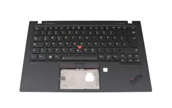 5M10Z27459 Original Lenovo Tastatur inkl. Topcase DE (deutsch) schwarz/schwarz mit Backlight und Mouse-Stick WLAN