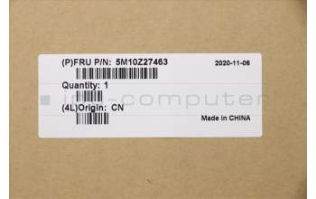 Lenovo 5M10Z27463 C-Cover with keyboard, Israel(Hebrew), Deep Black, WLAN, US