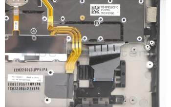 Lenovo 5M10Z27463 C-Cover with keyboard, Israel(Hebrew), Deep Black, WLAN, US