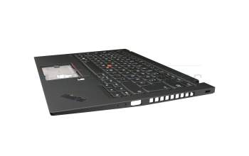 5M10Z27532 Original Lenovo Tastatur inkl. Topcase DE (deutsch) schwarz/schwarz mit Backlight und Mouse-Stick WWAN