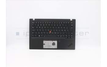 Lenovo 5M10Z27551 C-Cover with keyboard, Norwegian, Deep Black, WWAN, UK