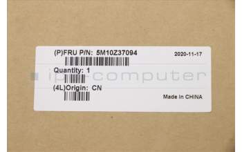 Lenovo 5M10Z37094 C-Cover with keyboard, Greek US/GR, Iron Grey, WLAN, US