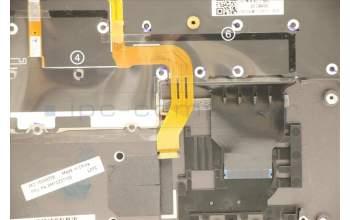 Lenovo 5M10Z37105 C-Cover with keyboard, Italian, Iron Grey, WLAN, UK