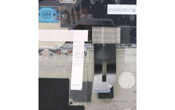 Lenovo 5M10Z41255 C-Cover with keyboard, Bulgarian, Black, Backlight, UK