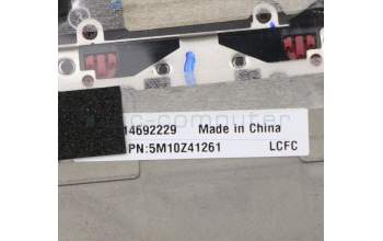 Lenovo 5M10Z41261 MECH_ASM CCov BL KBD CZE/SLK UK(LTN)BK