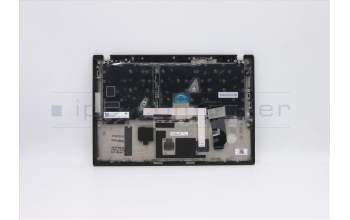 LENOVO 5M10Z41349 Keyb T14s G1 Cover FR UK (QWERTY) - FPR - BL