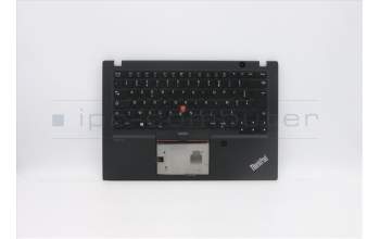 Lenovo 5M10Z41378 MECH_ASM CCov BL KBD FRA UK(LTN)BK FPR