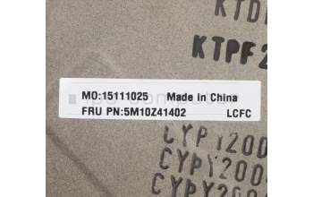 Lenovo 5M10Z41402 C-Cover with keyboard, India English, Black, Backlight, FingerPrint, US