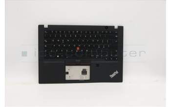 Lenovo 5M10Z41404 C-Abdeckung mit Tastatur, Italienisch, Schwarz, Hintergrundbeleuchtung