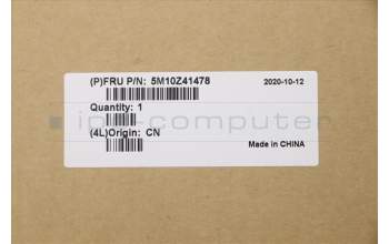 Lenovo 5M10Z41478 MECH_ASM CCov BLKB ENG US(LTN)BK FPR_NFC