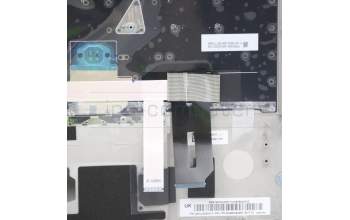 Lenovo 5M10Z41579 C-Cover with keyboard, French, Silver, Backlight, Fingerprint, NFC