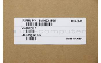 Lenovo 5M10Z41595 C-Abdeckung mit Tastatur, Italienisch, Silber, Hintergrundbeleuchtung, Fingerabdruck