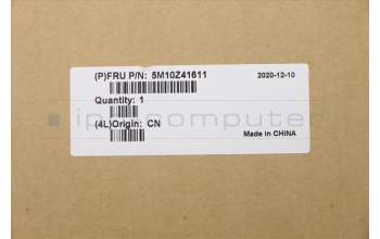 Lenovo 5M10Z41611 C-Cover with keyboard, Slovenian, Silver, Backlight, FingerPrint, UK