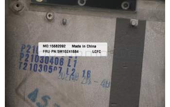 Lenovo 5M10Z41684 C-Cover with keyboard, Spanish LA, Black, FingerPrint, UK