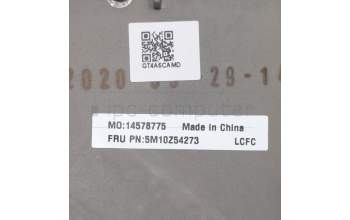 Lenovo 5M10Z54273 C-Cover with keyboard, Korean, Black, Backlight, FingerPrint, US