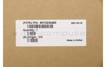 Lenovo 5M10Z54280 MECH_ASM Ccov BKLT KBD POR UK(LTN)BK FPR