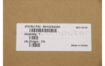 Lenovo 5M10Z54320 MECH_ASM KB w/KB Mlr Num BL(CHY)Arabic