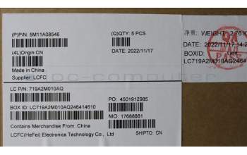 Lenovo 5M11A08546 MECH_ASM FCcover BLT KBD POR UK(LTN)BF