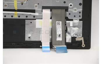 Lenovo 5M11A34840 C-Cover with keyboard, Switzerland, Black, Fingerprint, UK