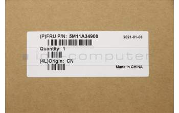 Lenovo 5M11A34906 MECH_ASM KBD THAI(Pri) Tex US BK