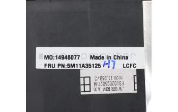 Lenovo 5M11A35125 MECH_ASM KBD UK BL(Sun) Pat FPR UK BK