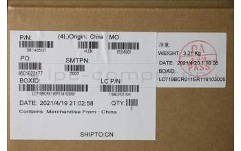 Lenovo 5M11A35137 MECH_ASM KBD JPN BL(Sun) Pat FPR JP BK