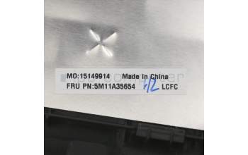 Lenovo 5M11A35654 MECH_ASM KB 058 FRA(P)UK BK