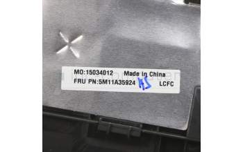 Lenovo 5M11A35924 MECH_ASM KB UK(P)FPR UK BK