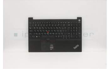 Lenovo 5M11A35933 C-Abdeckung mit Tastatur, Bulgarisch, Schwarz, Fingerabdruck