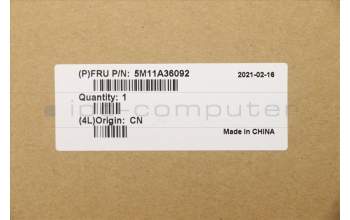 Lenovo 5M11A36092 MECH_ASM KB GER BKLT(P)UK BK