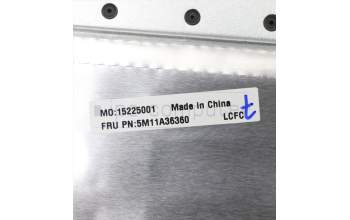 Lenovo 5M11A36360 MECH_ASM KB TC BKLT(T)FPR US BK