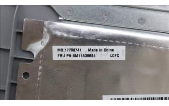 Lenovo 5M11A36684 MECH_ASM KB IND ENG(P)FPR US SR