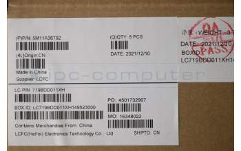 Lenovo 5M11A36792 MECH_ASM KB LA SPA BKLT(P)UK SR