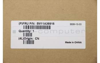 Lenovo 5M11A36916 MECH_ASM FRU FP W/Power Button SR ASSY