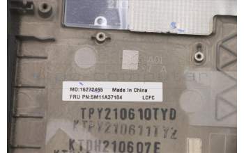 Lenovo 5M11A37104 MECH_ASM KBDW/C ITA (SUN) UK BK