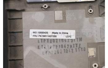 Lenovo 5M11A37200 MECH_ASM KBDW/C ARA BKLT(SUN) US BK