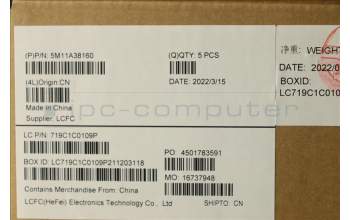 Lenovo 5M11A38160 MECH_ASM KB C LA SPA(TSG)PT UK BK