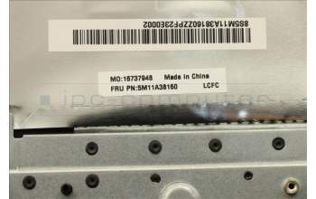 Lenovo 5M11A38160 MECH_ASM KB C LA SPA(TSG)PT UK BK