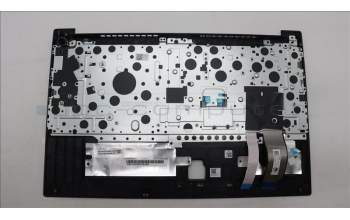 Lenovo 5M11A38188 C-Cover with keyboard, Ukraine, Black, US