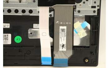 Lenovo 5M11A38494 C-Cover with keyboard, Czech Slovakian, Black, FingerPrint, UK