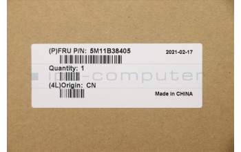 Lenovo 5M11B38405 MECH_ASM GRP,KBD,BZL,NORDIC,WW,BK,CHY