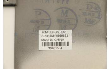 Lenovo 5M11B59863 MECH_ASM KBD Bezel,Ti,WLAN,SLV,CHY