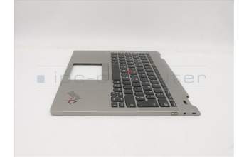 Lenovo 5M11B59899 C-Abdeckung mit Tastatur, Slowenisch, titan, Mobiles Breitband
