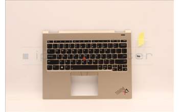 Lenovo 5M11B59915 MECH_ASM KBD Bezel,Ti,WLAN,ENG,DFN