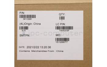 Lenovo 5M11C09081 UHD_TCH_Laibao+BOE_IR+RGB_IG