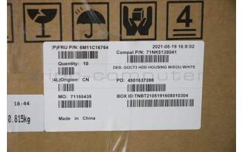 Lenovo 5M11C16754 MECH_ASM HDD EOU,Housing,Door WH
