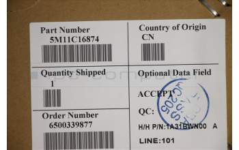 Lenovo 5M11C16874 MECH_ASM Big Sur II CHASSIS ASSY,TSCA