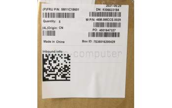 Lenovo 5M11C18601 MECH_ASM WW C-Cvr+DEN KB ASM,CHY