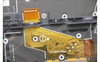 Lenovo 5M11C40956 C-Cover with keyboard, Brazil Portuguese, Storm Grey, WLAN, UK