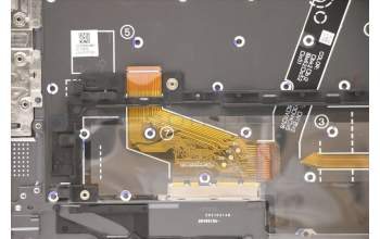 Lenovo 5M11C40969 C-Cover with keyboard, Norwegian, Grey, WLAN, UK